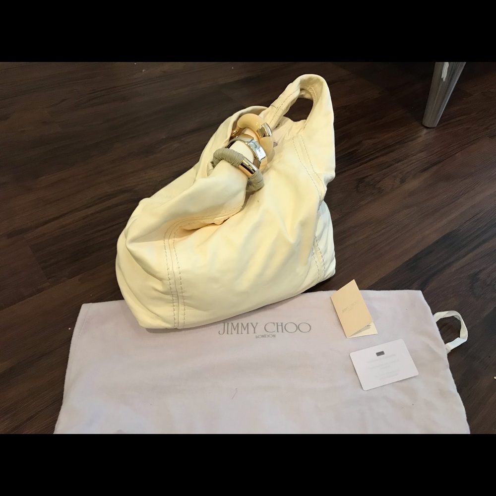 SOLD Jimmy Choo medium ‘Saba’ hobo bag
